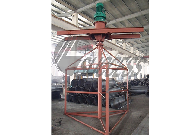 AAC Beating Machine(mixer)in intermediate slurry pool