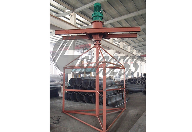 AAC Beating Machine(mixer)in intermediate waste slurry pool